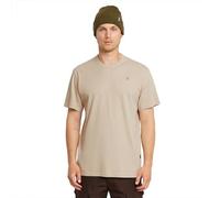 G-STAR Nifous T-Shirt, Camiseta para Hombre, Beige (Dk Brick D24449-336-1214), S