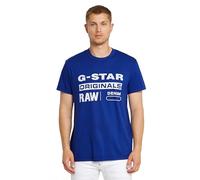 G-Star para Hombre Camiseta Originals, Azul (Pilot D25969-C506-1235), XL