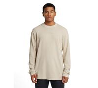 G-STAR Para Hombre Camiseta Overdyed Tweeter, Beige (dk Brick GD D25965-D895-D848), XL