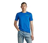 G-Star Para Hombre Camiseta Photographer Graphic Slim, Azul (lapis blue D22804-336-D610), XS