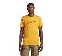 G-Star Para Hombre Camiseta RAW, Amarillo (dull yellow D22776-C506-1213), XXL