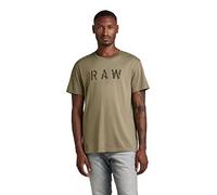 G-Star Para Hombre Camiseta RAW, Verde (shamrock D22776-C506-2199), L