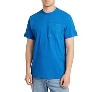 G-Star para Hombre Camiseta Washed Pocket, Azul (Pop Blue Marte D25963-C756-H329), XXL