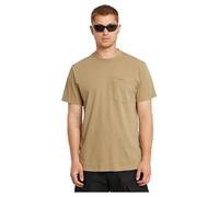 G-STAR Para Hombre Camiseta Washed Pocket, Marrón (toggee Marte D25963-C756-H218), M