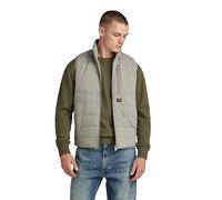 G-Star Para Hombre Chaleco Foundation Liner, Gris (elephant skin D24277-D518-G106), XL