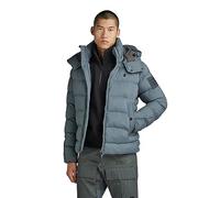 G-Star Para Hombre Chaqueta G-Whistler Padded Hooded, Gris (axis D20100-D199-5781), XXL