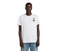 G-Star Para Hombre Chest gr r t, Blanco (white D23712-336-110), M