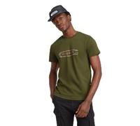 G-STAR Para Hombre Destroyed Old Skool Logo T-Shirt, Verde (Shadow Olive D25086-C812-B230), M