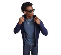 G-Star Para Hombre Double Collar Knitted Sweater Jacket, Azul (imperial blue D25119-D754-1305), XL