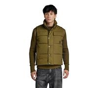 G-Star Para Hombre Foundation Padded Vest, Verde (dark olive D22887-D419-C744), L
