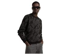 G-Star para Hombre Island Camo Sweater, Multicolor (cloack Island Camo D25104-D325-G741), S