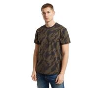 G-Star para Hombre Island Camo T-Shirt, Multicolor (Shadow Olive Island Camo D25082-C334-G739), S