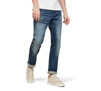 G-Star Para Hombre Jeans 3301 Straight, Azul (worker blue faded 51002-A088-A888), 26W / 32L