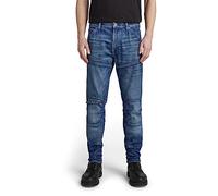 G-Star Para Hombre Jeans 5620 3D Zip Knee Skinny, Azul (faded water D01252-C051-D336), 27W / 32L