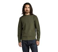 G-Star Para Hombre Jersey Knitted Structure , Verde (dk green D22349-D239-884), M