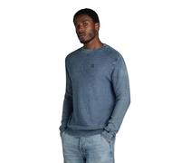 G-STAR Para Hombre Jersey Moss Knitted, Azul (sun faded blue D24461-D559-A587), XS