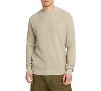 G-STAR Para Hombre Jersey Serrated Knitted, Beige (dk brick gd D25958-D630-D848), L