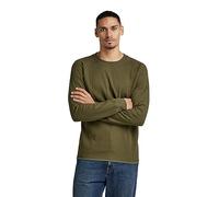 G-Star Para Hombre Jirgi tweeter slim ls, Verde (dark olive D23475-D271-C744), S