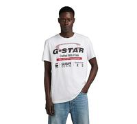 G-Star Para Hombre Old skool originals r t, Blanco (white D23714-336-110), L