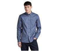 G-Star para Hombre One pkt Regular Shirt LS, Azul (Vintage Indigo D24292-A504-G278), M