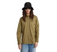 G-STAR Para Hombre One pkt Regular Shirt LS, Verde (Smoke Olive D24292-D308-B212), XL