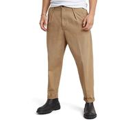 G-Star para Hombre Pantalones Pleated Chino Relaxed Tapered, Beige (Safari D24543-C962-B444), 29W / 32L