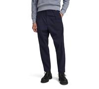 G-Star Para Hombre Pantalones Unisex Pleated Chino Relaxed, Azul (salute D20147-D401-C742), 30W / 34L