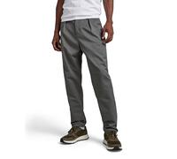 G-Star Para Hombre Pantalones Unisex Pleated Chino Relaxed, Gris (granite D20147-C657-1468), 29W / 30L