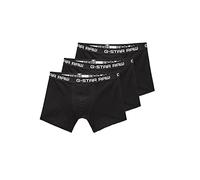 G-STAR Para Hombre Paquete De Tres Calzoncillos Classic, Negro (Black/Black/Black D03359-2058-4248), XL