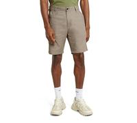 G-STAR Para Hombre Shorts Bronson 2.0 Slim Chino, Gris (Rock Ridge D21040-D305-G294), 28