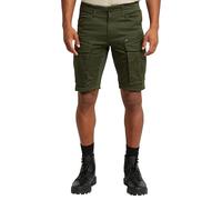 G-Star para Hombre Shorts Rovic Zip Regular, Verde (dk Bronze Green D26214-5126-6059), 30