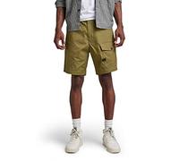 G-Star para Hombre Shorts Sport Trainer, Verde (Smoke Olive D21039-D384-B212), 25