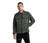 G-Star Para Hombre Sobrecamisa Check, Multicolor (graphite/drew check D20163-C840-C642), XS