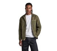 G-Star Para Hombre Sobrecamisa Fabric Mix, Verde (shadow olive D22935-A790-B230), XS