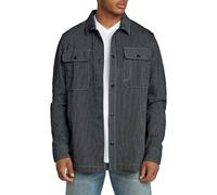 G-STAR Para Hombre Sobrecamisa GPO, Multicolor (Rinsed Pinstripe D25388-D911-H172), L