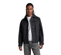 G-Star Para Hombre Sobrecamisa High Collar, Negro (caviar D21981-9288-D301), L