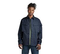 G-Star Para Hombre Sobrecamisa Unisex Mysterious, Azul (salute D21982-D190-C742), S