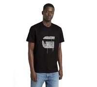 G-Star para Hombre Stitch Burger r t, Negro (dk Black D25674-C336-6484), L
