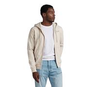 G-Star para Hombre Sudadera Back Graphic Zip Through Hooded, Beige (Whitebait D24769-D562-1603), XXL