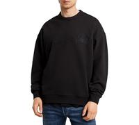 G-STAR Para Hombre Sudadera Chenille G-Script Loose, Negro (dk Black D25134-D257-6484), XXL