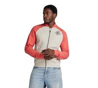 G-Star para Hombre Sudadera Collegic Raglan Bomber, Multicolor (Milk htr/Finch htr D24419-D562-G398), L