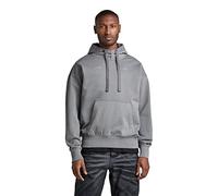 G-Star Para Hombre Sudadera con capucha Garment Dyed Oversized, Gris (granite gd D22327-D249-B810), XL