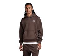 G-Star Para Hombre Sudadera con capucha Unisex Core Loose, Marrón (coffee bean D23224-C235-D311), M