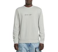 G-Star para Hombre Sudadera G-Script Logo, Gris (GS Mercury D26407-D257-G987), M