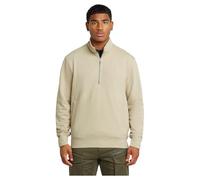 G-Star para Hombre Sudadera Nifous Half Zip, Beige (dk Brick D26305-D566-1214), M