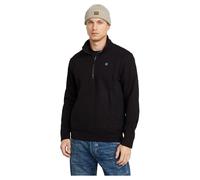 G-STAR Para Hombre Sudadera Nifous Half Zip, Negro (dk Black D26305-D566-6484), S