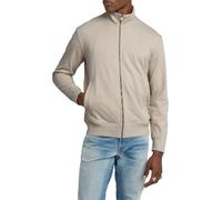 G-STAR Nifous Zip Thru Sweater, Sudadera para Hombre, Beige (Dk Brick D25122-d566-1214), S