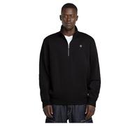 G-Star para Hombre Sudadera Premium Core Half Zip, Negro (dk Black D26459-C235-6484), XL