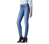 G-Star Para Mujer 3301 High Waist Super Skinny Jeans, Azul (dk aged 60880-6742-89), 26W / 34L