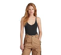 G-Star para Mujer Bodi Spaghetti Strap Ribbed, Negro (dk Black D24509-D595-6484), M